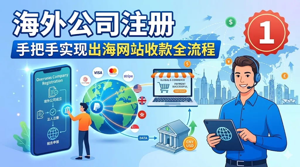 海外公司注册 – 手把手实现出海网站收款全流程 1