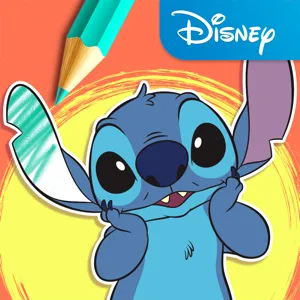 迪士尼魔法涂色国际服 Disney Coloring World 图标